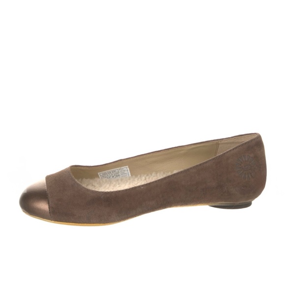 UGG Shoes - LIKE NEW!!! With Box! UGG Brown Suede Women's Flats
